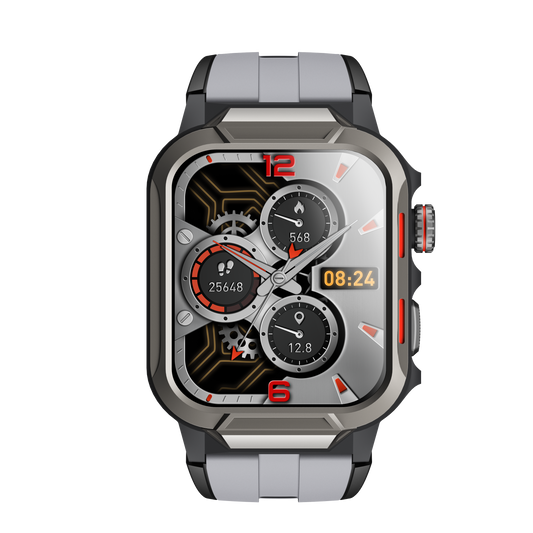 Smart Watch for Men 3ATM Waterproof Smartwatch 1.96 inch screen for Android and iOS Phones Fitness Tracker Watch with 100+ Sports Modes-1