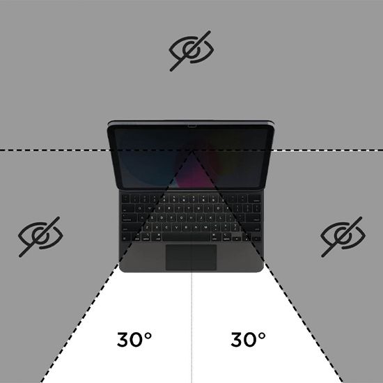 Verre de protection privacy 360° iPad 11 & 10.9" (2025/22 - 11/10th gen)-1